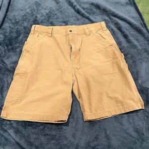 Men's Carhartt Original Fit Khaki Shorts Size 40